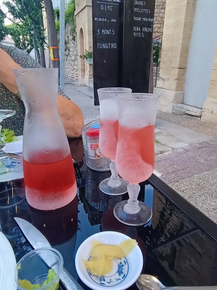 Apéritif Rosé Verres Givré